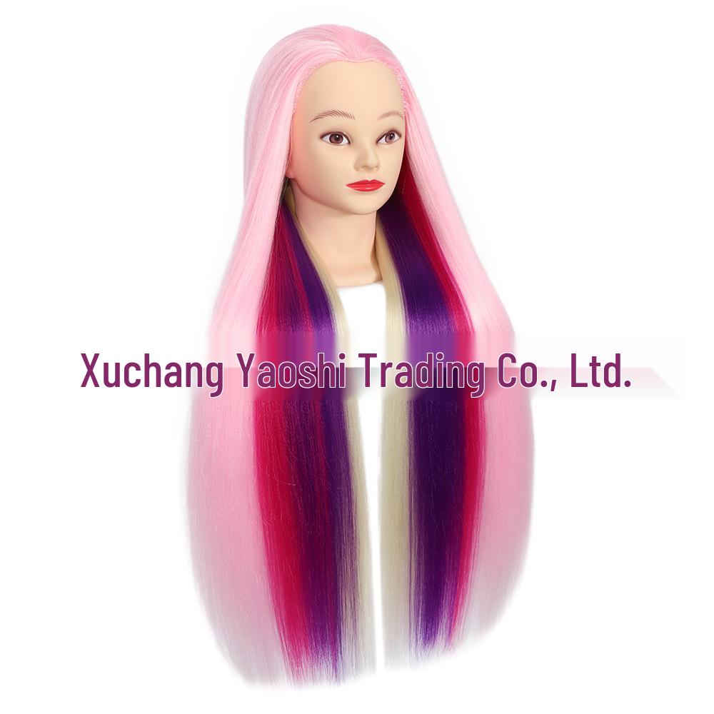 Wig Mannequin Braiding Practice Model - Hairdressing Doll Head
