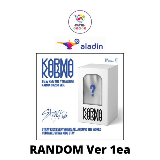 

Виберіть POB SKZOO Версія 4-го альбому Stray Kids KARMA ALADIN SKZOO Ver