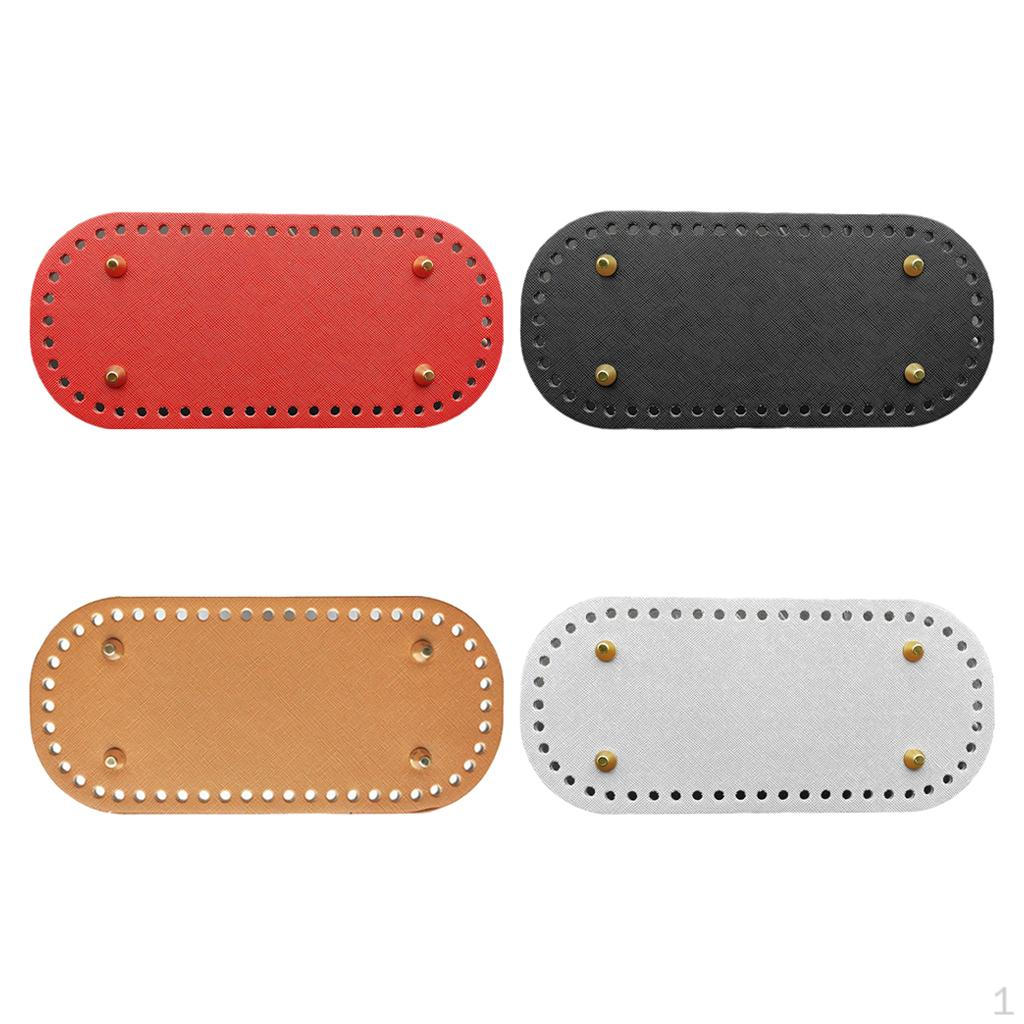 DIY Bags Bottom Mat Pad Insert Replacement White Red Black Brown