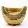 Shigaraki Ware Tea Ceremony Furo Brazier (Benihachi Style) 9 Sun