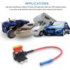 12Pack 12V Automotive Additional Circuit Fuse BreakoutATOATC ATM APM Fuse Holder
