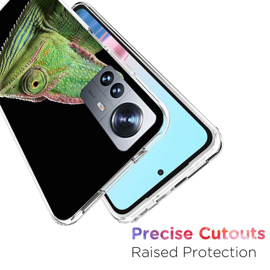 Chameleon Funny Wildlife Phone Case For Redmi Note 13 Pro Plus 14 Pro+ 12S 12 11S 11T 11E 11 10S 10 9S 9 Xiaomi Capa TPU