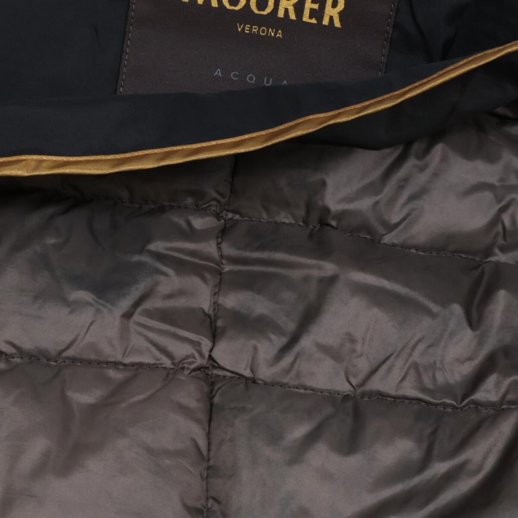 MOORER Black CATALDI-S3 Hooded Down Jacket Jacket 46 blackUsed