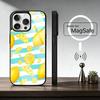 Lemon C-Cool Stripe Pattern  Phone Case For iPhone17,16,15,14,13,12,11 Plus,Pro Magnetic For Magsafe Wireless Charging