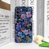 Blumen Druck Schöne Florale Fragmente Handyhülle für Google Pixel 9A 8A 7A 6A 6 7 PRO 8 9 Pro XL 5G Silikon Weiche Hülle Kunst