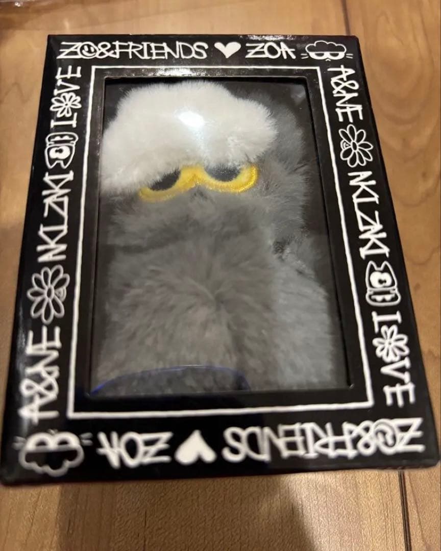 [USED] ZO&FRIENDS Pop-up Plush Keyring ZOA Jiyeon Korea