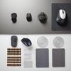 60pcs Black Mouse Feet Sticker Mouse Skates Pads Replacement Feet for M215 / M310 / M325 Pads and Wrist Rests