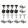 20pcs/set Engine Protection Screws Kit Fits 8mm Hole For Car Engine Fixing Clips