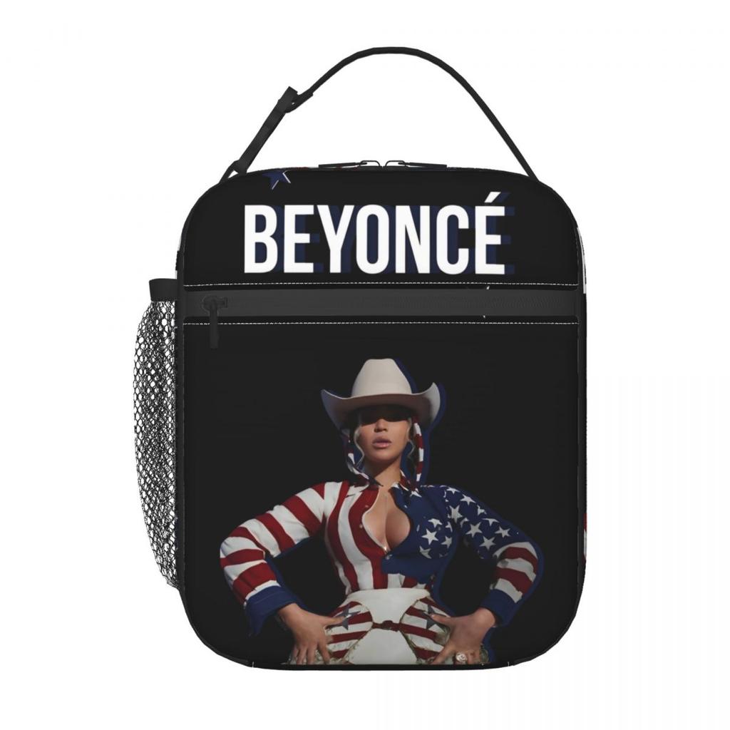 Beyonce Cowboy Carter Tour 2025 Thermal Insulated Lunch Bag for Work Portable Food Bag Cooler Thermal Lunch Boxes