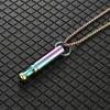 Yousheng Mindful Breathing Necklace Stainless Steel Anxiety Reduction Necklace Stress And Panic Relief Necklace Adjustable Length Meditation Inner