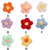 Brooches Knitting Handmade Flowers Self-Assembly Accessory Accessories Clothes Ornament Material Jewelry Yarn Ornaments
