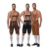 New Traditional Adult Men's Clothing Mugheni Carnival Overalls Set