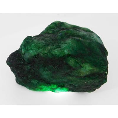 Natural Huge Rough Earth Mined Green Emerald 1360 Ct Loose Gemstone CERTIFIED