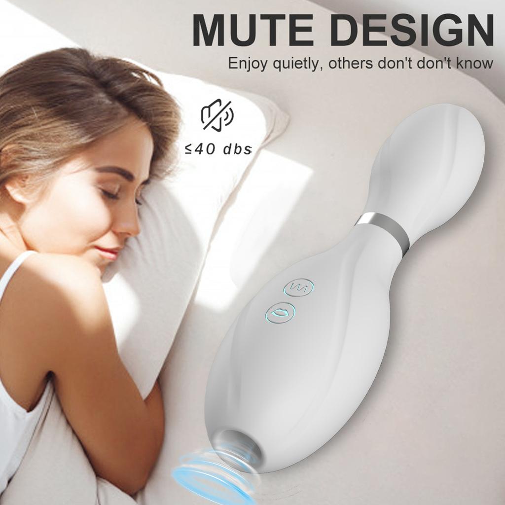 New Bowling Shape Vagina Sucking Vibrator For Women Clitoris Nipples Sucker G-spot Stimulator USB Charging Sex Toys For