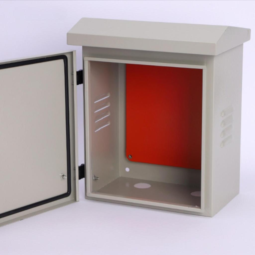 Weatherproof Wall-Mounted Electrical Enclosure Lockable Cabinet with