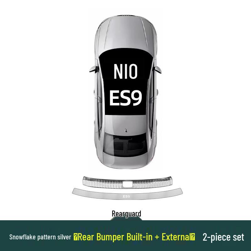 Stainless Steel Scuff Plates for 26 NIO ES8 Models - Interior Upgrade Accessories