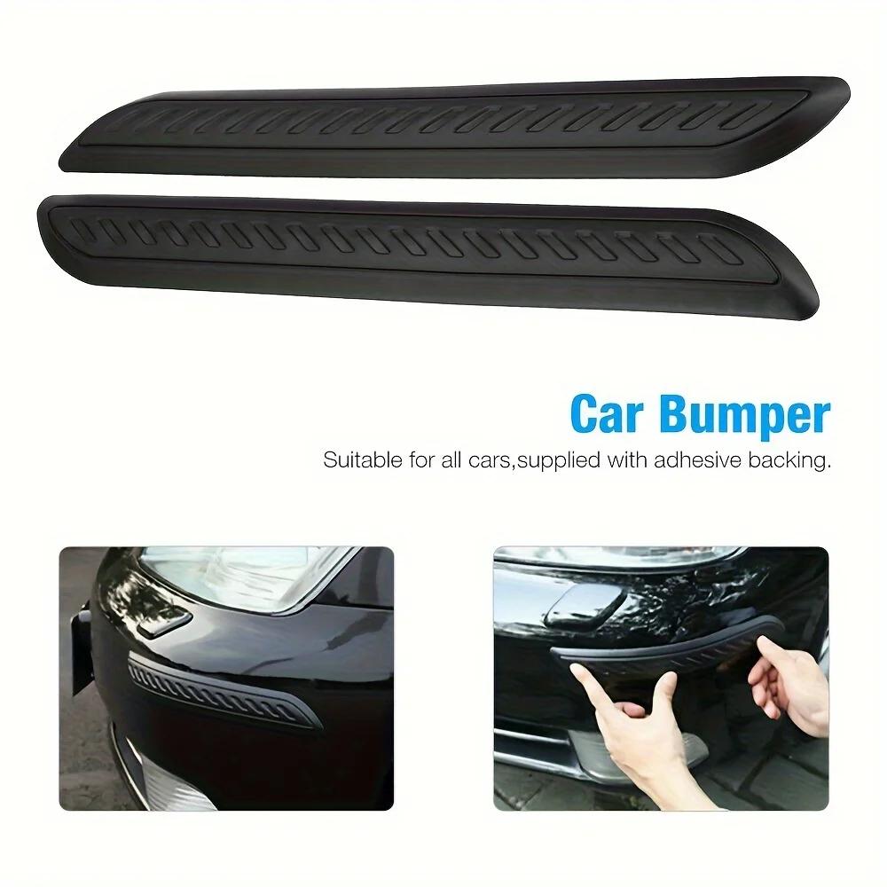 Universal Rubber Auto Bumper Protector Bar Styling Car Door Anti Scratch Protector Strip Rearview Mirror Anti-collision Stickers