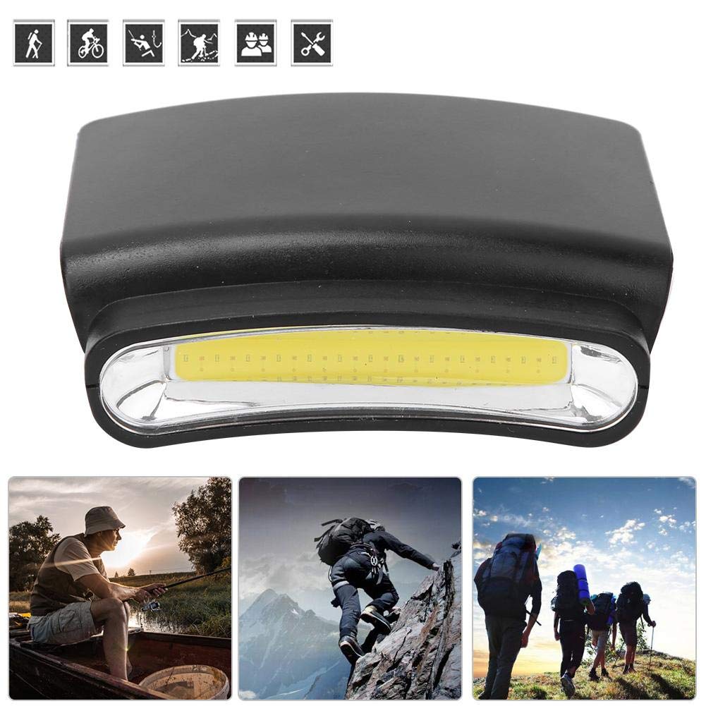 LED Helm-Taschenlampe für Perfekt für Nachtberg und Notfallvorsorge Yosoo. Stirnlampe, Licht, Clip-on Hüte, Leichtgewicht, Wiederaufladbar, Arbeit,