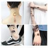 1 stück Halloween Spinnennetz Temporäre Tattoo Aufkleber für Kinder Allerheiligen Horror Lustige Wasserdichte Gefälschte Tattoos Wassertransfer