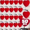 Cartoon Weddings Hair Clip 3D Heart Shaped Hair Clips Plush Hairpin Fashion Duckbill Clip Accessories Party Valentine's Day Gift