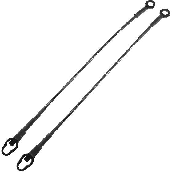 1 Pair Tailgate Cables Tail Gate Support Cables for Ford F-150 97-03 for Ford F-250 F-350 99-12 Lift Gate Support Straps Pickup No.3L3Z9943053AA