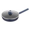 28cm Titanium Composite Steel Non-Stick Frying Pan with Lid
