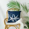 50X50Cm Starfish Coral Pattern Pillowcase 100%Polyester Living Room Bedroom Sofa Office Cushion Case Home Decoration