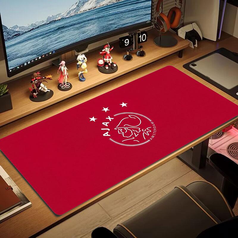 AFC Ajax Large Size Mouse Pad Large Gaming Table Cushion Non-slip Laptop Tablet Big Mousepad XXL Mat Mini PC Playmat With Lock Edge