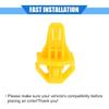 20 Pcs Car Fender Flare Bumper Clip Compatible for Honda CRV 2.4L 2012-2014, Durable Nylon Yellow Retainer Fastener