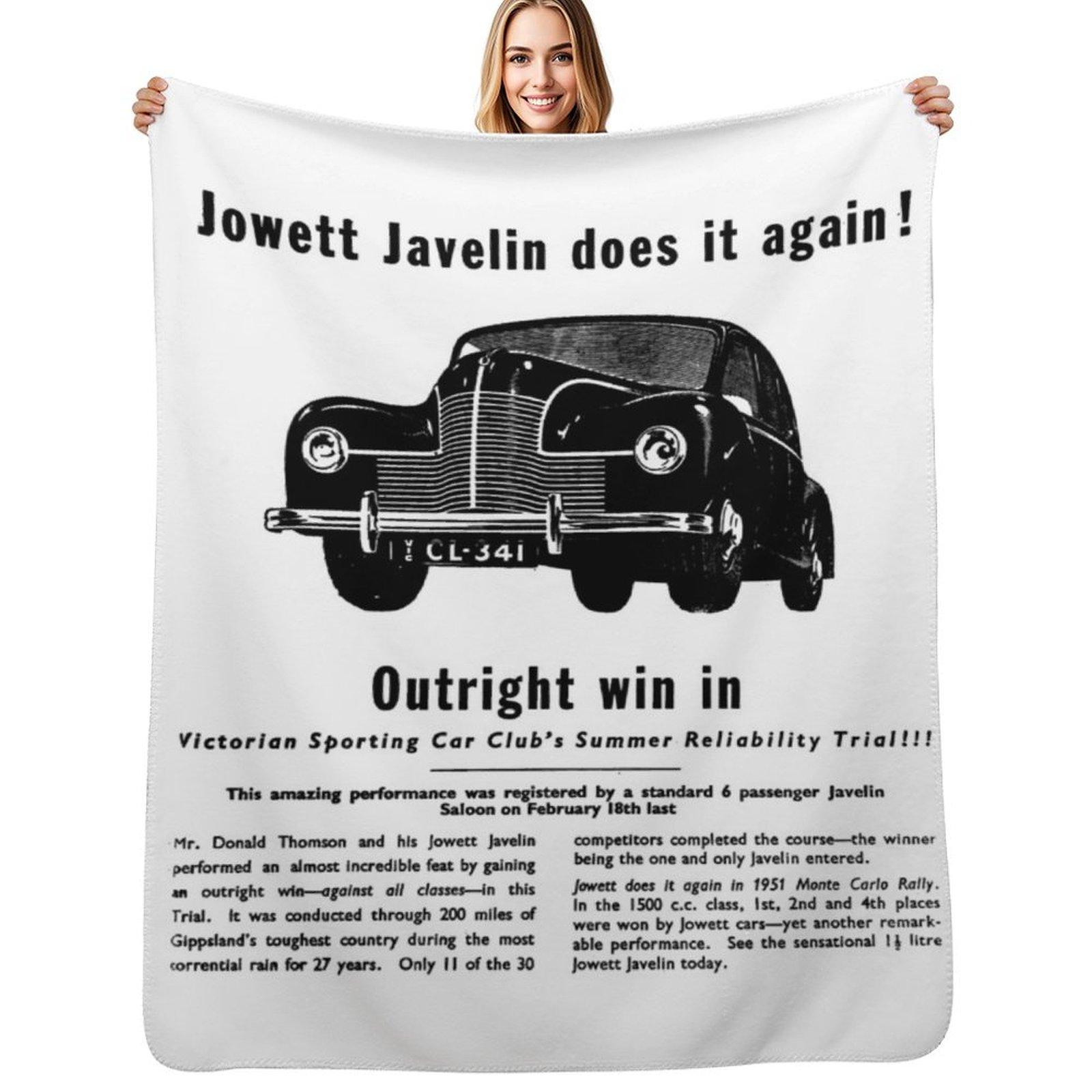 

JOWETT JAVELIN Throw Blanket Luxurious Soft Blanket Holiday Gift for Family 75x100cm