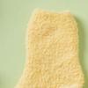 Monfoot Kids 4 6 Year Old Solid Sleep Socks Yellow