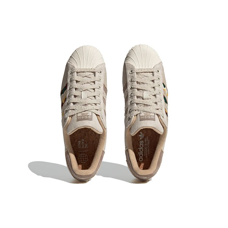 Adidas Superstar Earth Day Unisex Sneakers Cream Bliss Magic-Beige H06192