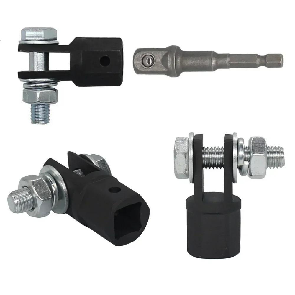 1/2 Inch Scissor Jack Adapter Chrome Vanadium Steel Automotive Wrench Power Drill Socket Adapter Car Truck Tire Repair Tool