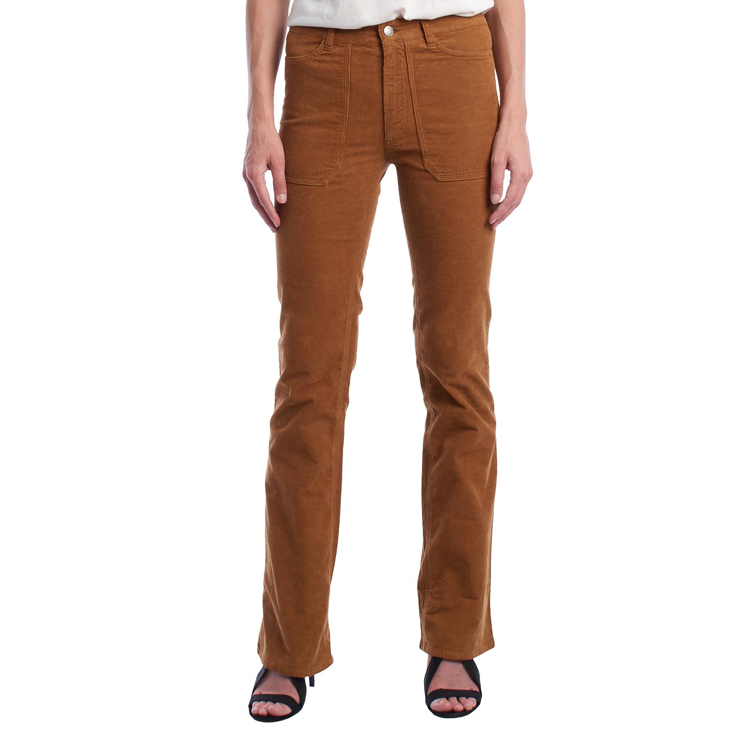 

Женские вельветовые брюки клеш WJCS0105F 34-EU коричневый