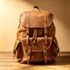 Herren Vintage Lederrucksack für Business und Reisen