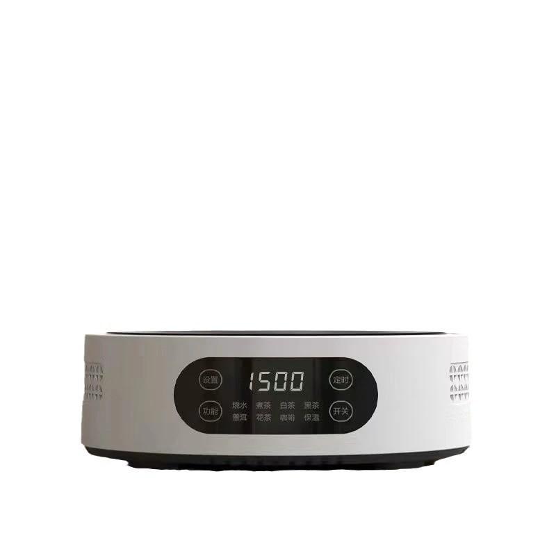 1500W Mini Elektrikli Seramik Ocak Ev Tipi Taşınabilir Küçük Çay Ocağı Çok Fonksiyonlu Isı Yalıtımlı Çay Pişirici