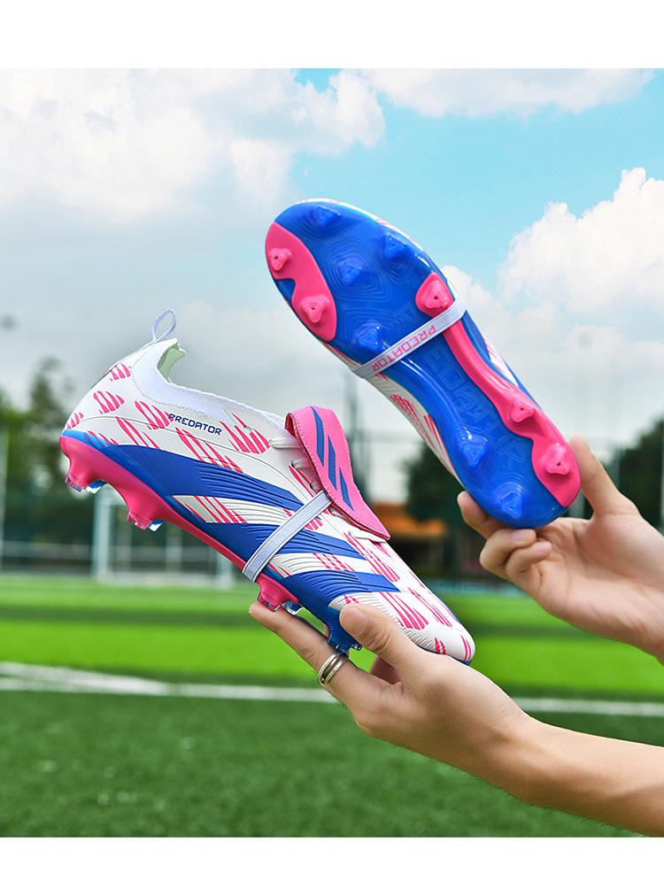Unisex Fußballschuhe für draußen für Erwachsene & Kinder - Lange & Kurze Stollen für Kunstrasen