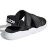 Adidas 90s Sandal Velcro Casual Black Gray White Sandals 'Black Grey White' Women's EG7647