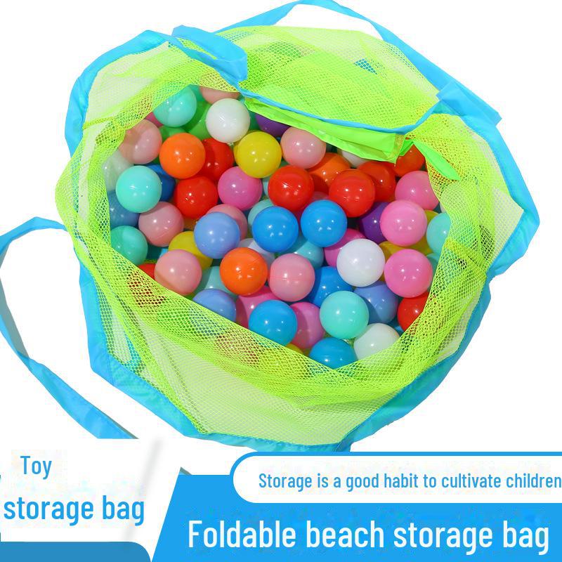Large Outdoor Folding Beach Handbag - Perfect for Travel, Clothing, Toys, and More