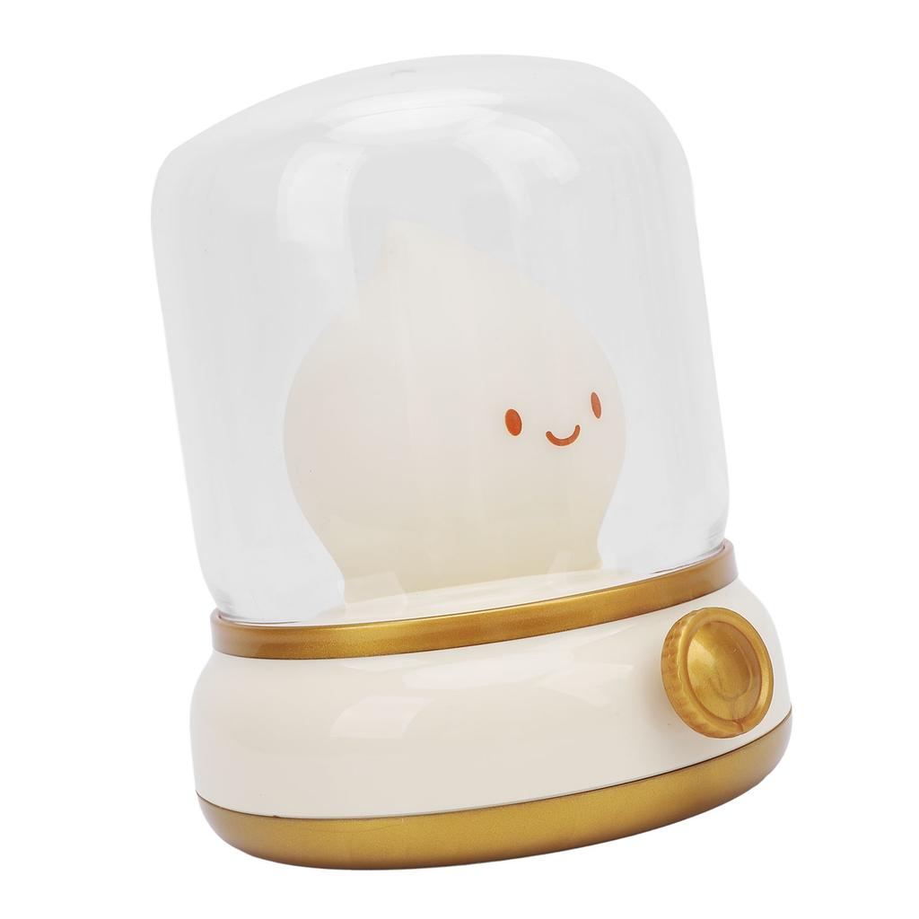 Kerosene Night Light 800mAh Cozy Light Bedside Table Light Cute Silicone Baby Night Lamp For Bedroom