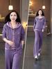Women's Plus Size Hooded Sportswear Set - Spring/Autumn, Stylish, Youthful Fake Two-Piece, Loose, Fashionable Sweatshirt Two-Piece