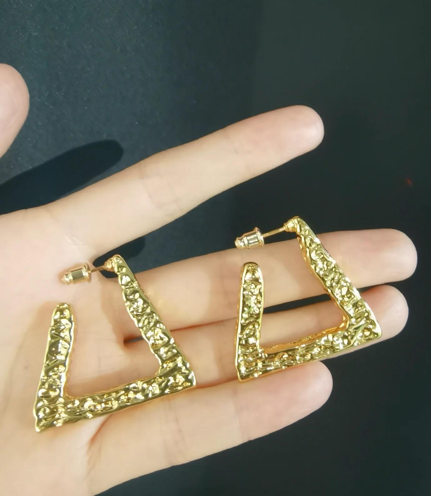 Meier Instagram-worthy geometric earrings, jewelry, high-end fashion jewelry, unique designer earrings for women