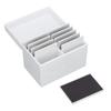 10 Layers Acrylic Eyelash Storage Box with Magnetic Bottom Extension Grafting Tool False Eyelashes