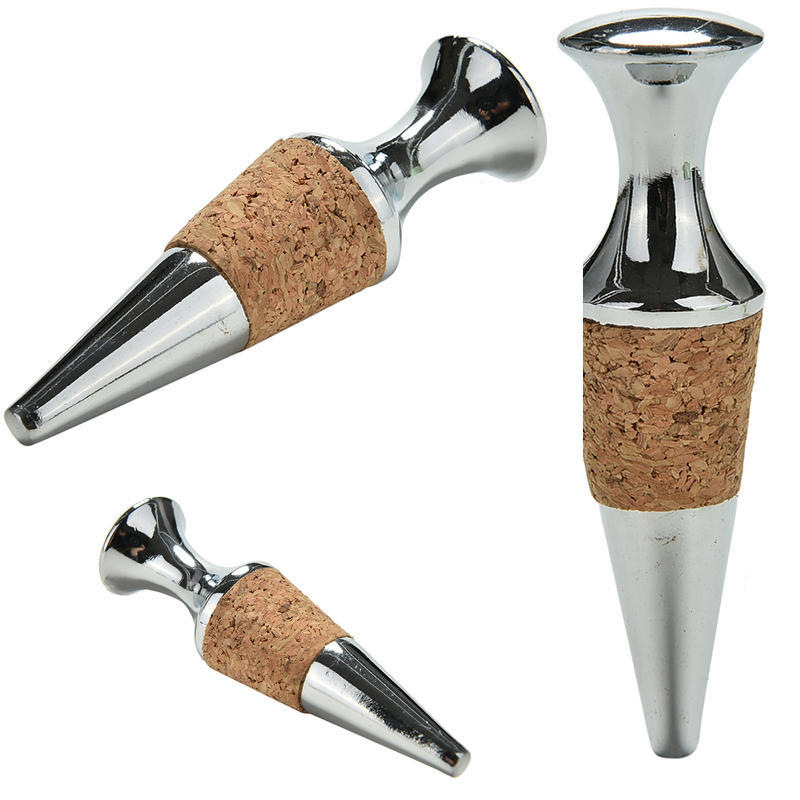 Zinklegering Glyptostrobus Vinstopp Vinkork Vinflaskor Stopp Dekoration Verktyg