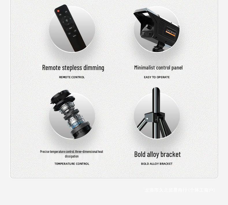 2025 Pro Streaming Beauty Fill Light with Parabolic Softbox Grid