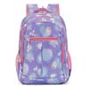 Floral Embossed Kids Backpack With Breathable Fabric For School And Outings