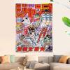 Japanese Hot Anime SSaint Seiya Colorful Tapestry Wall Hanging Hanging Tarot Hippie Wall Rugs Dorm Wall Art Decor
