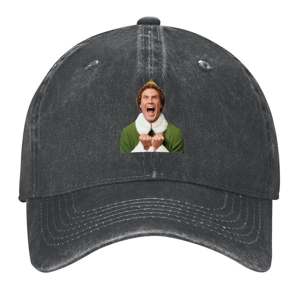 2026 Buddy The Elf Funny Baseball Cap Winter Hat Rave Beach Hat Golf Women's Golf Clothing Men's