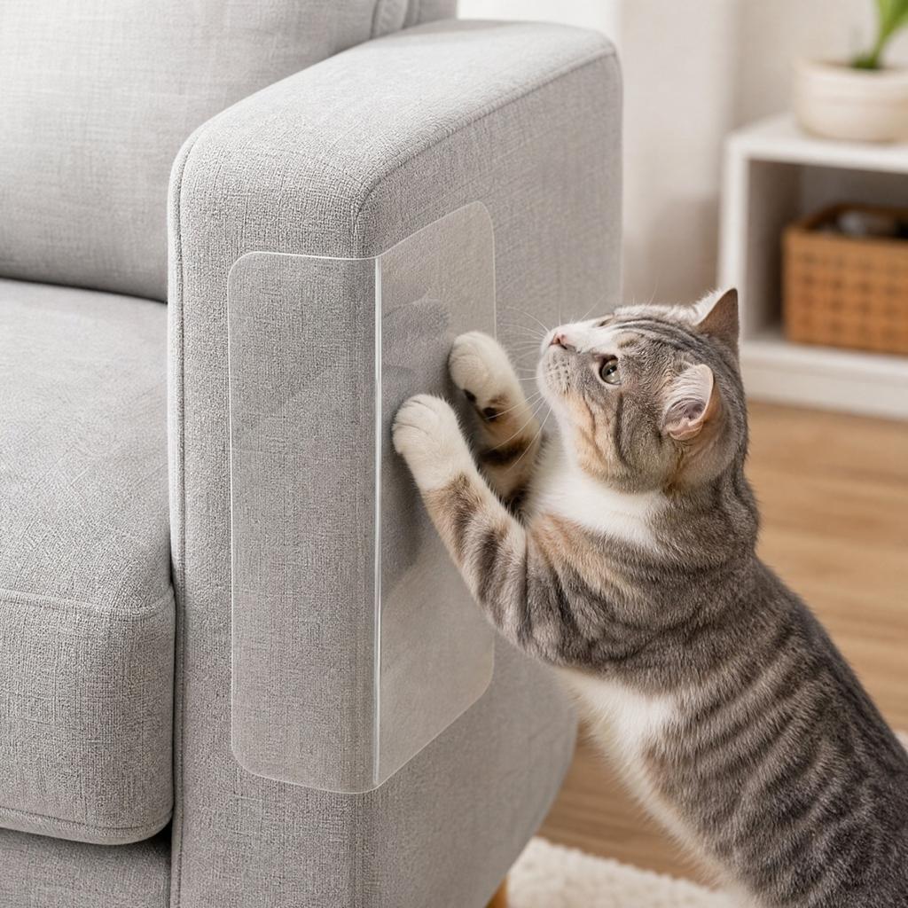 And Dog Furniture Protective Sticker - Removable Transparent Sofa Protector for Scratching and - Pet Scratch for Couch and Furniture