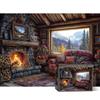[Babi Puzzle] 1000 Piece Jigsaw: Cozy Living Room with Fireplace BB1000-5328